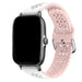 Xiaomi Amazfit GTS Silicone Strap Patterned (White/Pink)