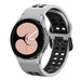 Correa cuadrada deportiva Samsung Galaxy Watch 4 40mm (blanco/negro)
