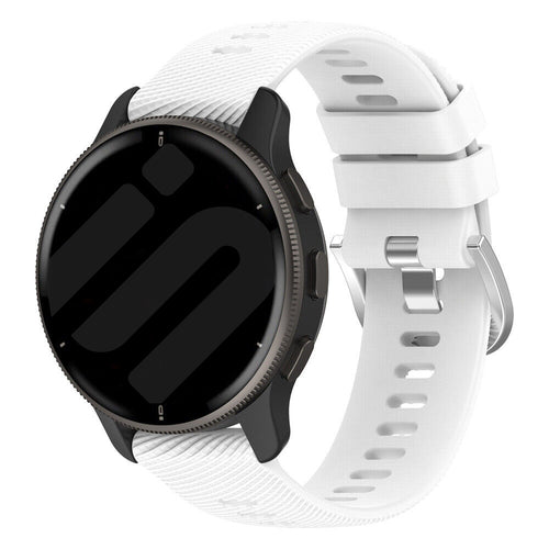Correa silicona Garmin Vivomove Luxe (blanco)