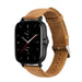 Correa cuero Amazfit GTS 2 (marrón)