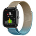 Correa milanese Xiaomi Amazfit GTS (azul/oro)