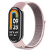 Correa nylon Xiaomi Smart Band 8 (rosa/gris)