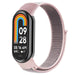 Correa nylon Xiaomi Smart Band 8 (rosa/gris)