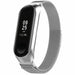 Correa milanese Xiaomi Mi Band 3/4 (plateada)