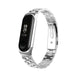 Correa acero Xiaomi Mi Band 3/4 (plateada)