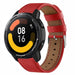 Correa cuero Xiaomi Watch S1 (rojo)