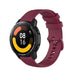 Correa silicona lujo Xiaomi Watch S1 (rojo oscuro)