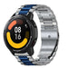 Correa acero Xiaomi Watch S1 (plata/azul)