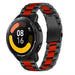 Correa acero Xiaomi Watch S1 (negro/rojo)