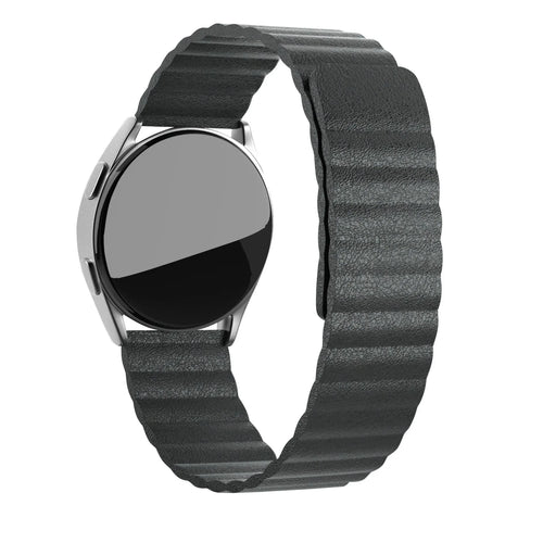 Coros Apex 2 Pro Leather Loop Strap (Black)