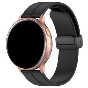 Suunto 9 Peak Pro D-Buckle Silicone Strap (Black)