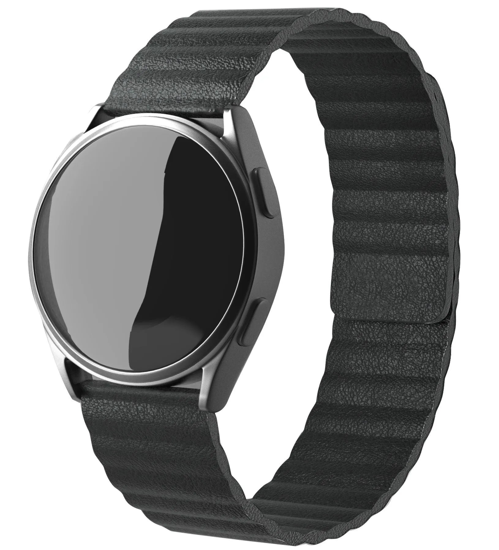 Oppo Watch S Leather Loop Strap (Black)
