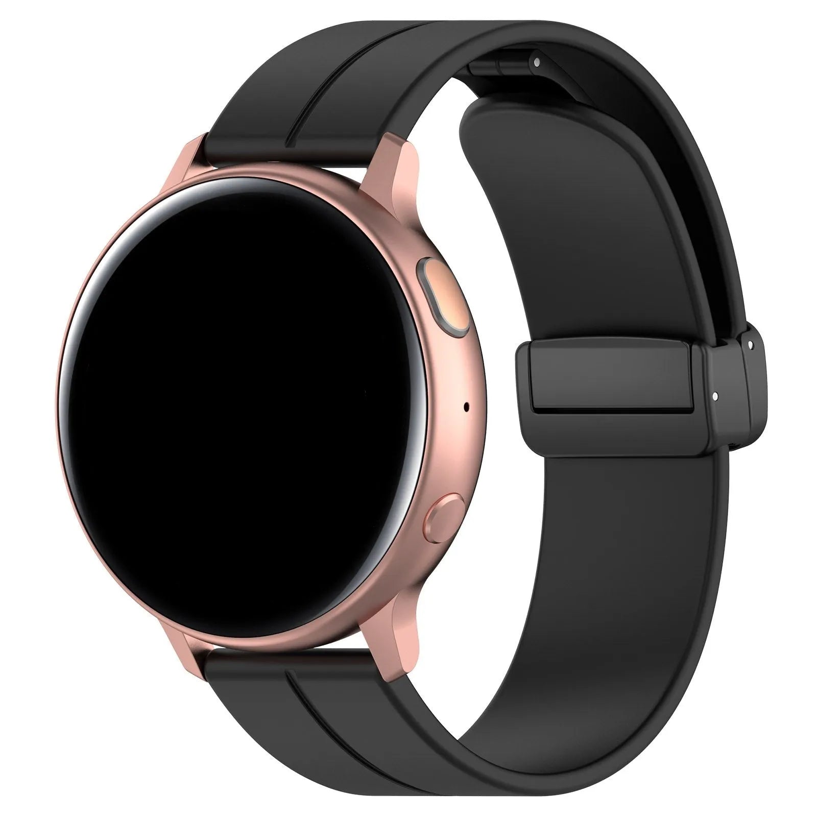Correa silicona con hebilla Coros Apex 46mm (negro)
