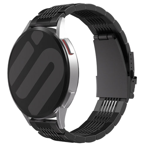 Correa acero de lujo Huawei Watch GT 5 46mm (negro)