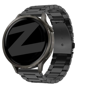 Bandz Garmin Forerunner 255s Steel Strap 'Classic' (Black)