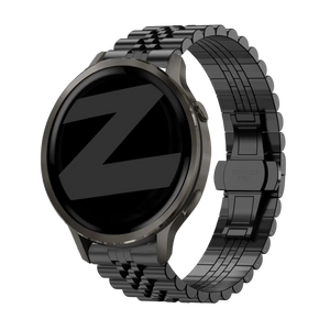 Bandz Garmin Vivoactive 3 Steel Strap 'Jubilee' (Black)