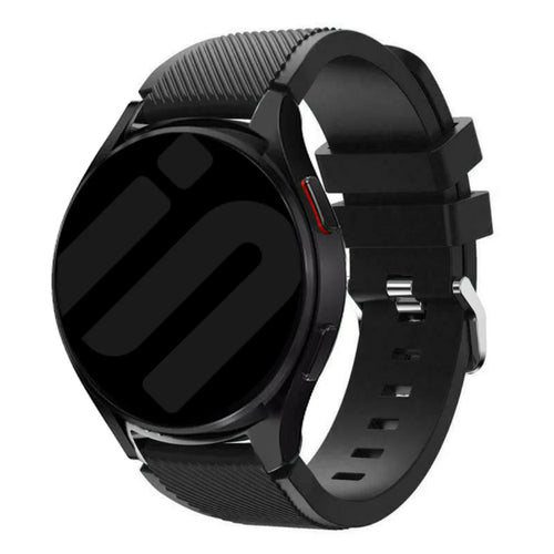Correa silicona sarga Amazfit Bip 3 (Pro) (negro)
