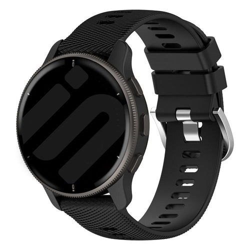 Correa silicona Garmin Forerunner 570 - 47mm (negro)