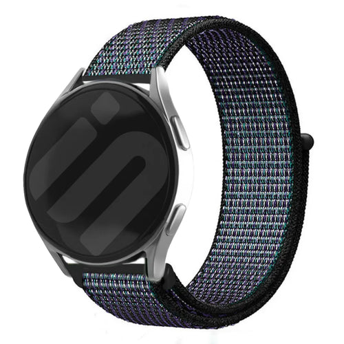 Correa nylon Xiaomi Watch S4 (negro/azul)