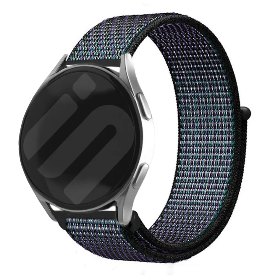 Amazfit GTR 4 Nylon Strap (Black/Blue)