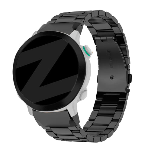 Bandz Garmin Forerunner 965 Steel Strap 'Classic' (Black)