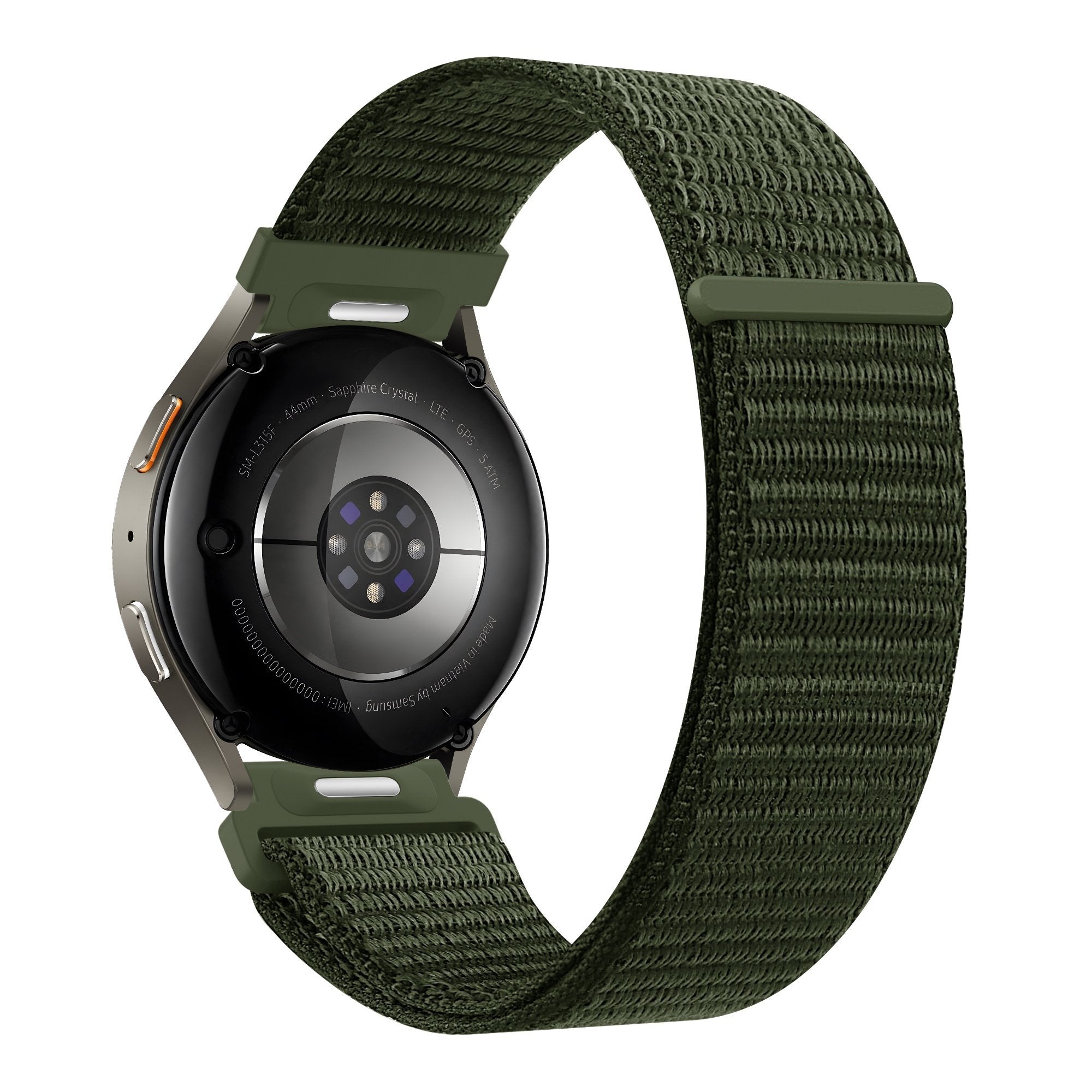 Bandz Correa nylon 'Easy Fit' Huawei Watch GT 4 - 46mm (verde)