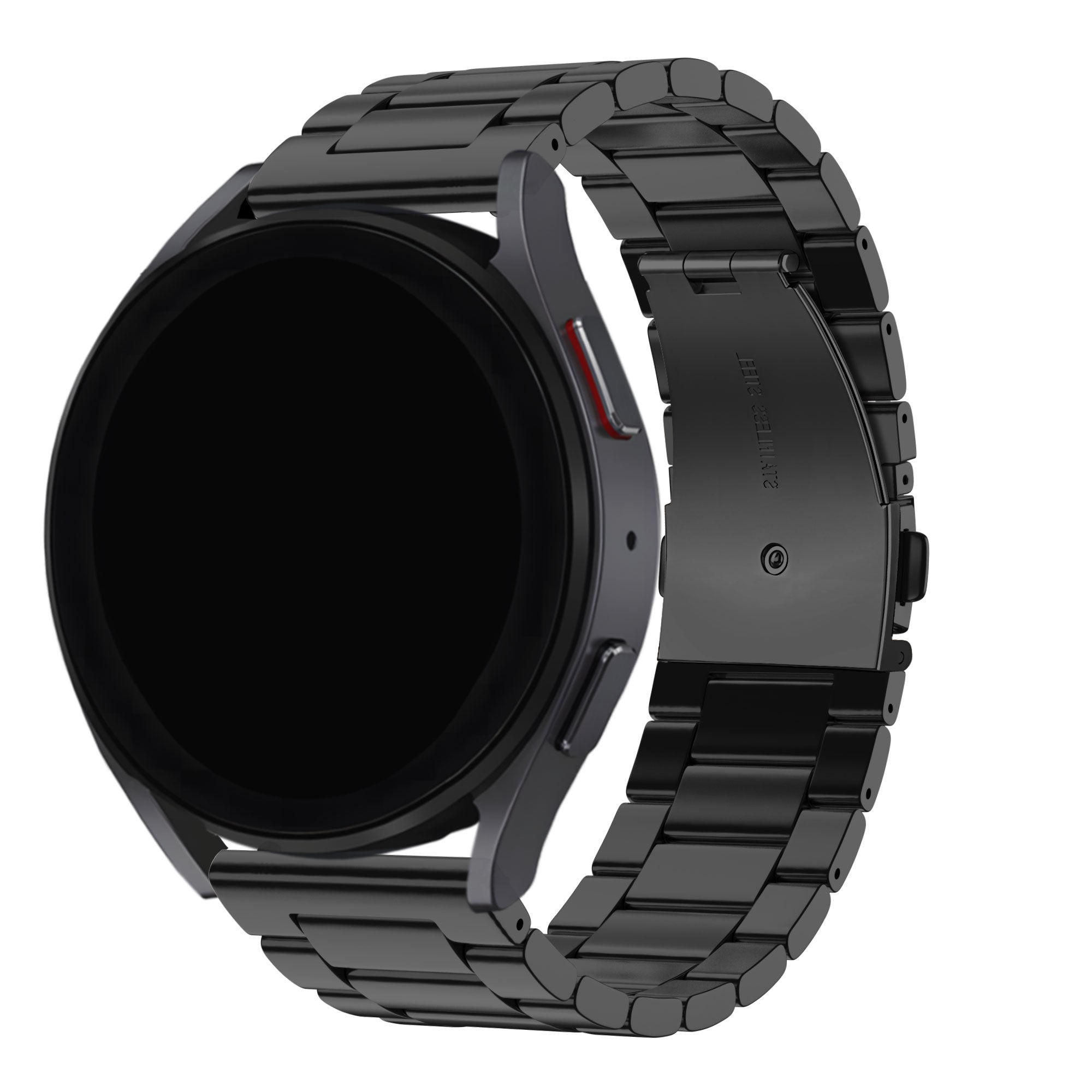 BALR Samsung Galaxy Watch 46mm Steel Link Strap (Black)