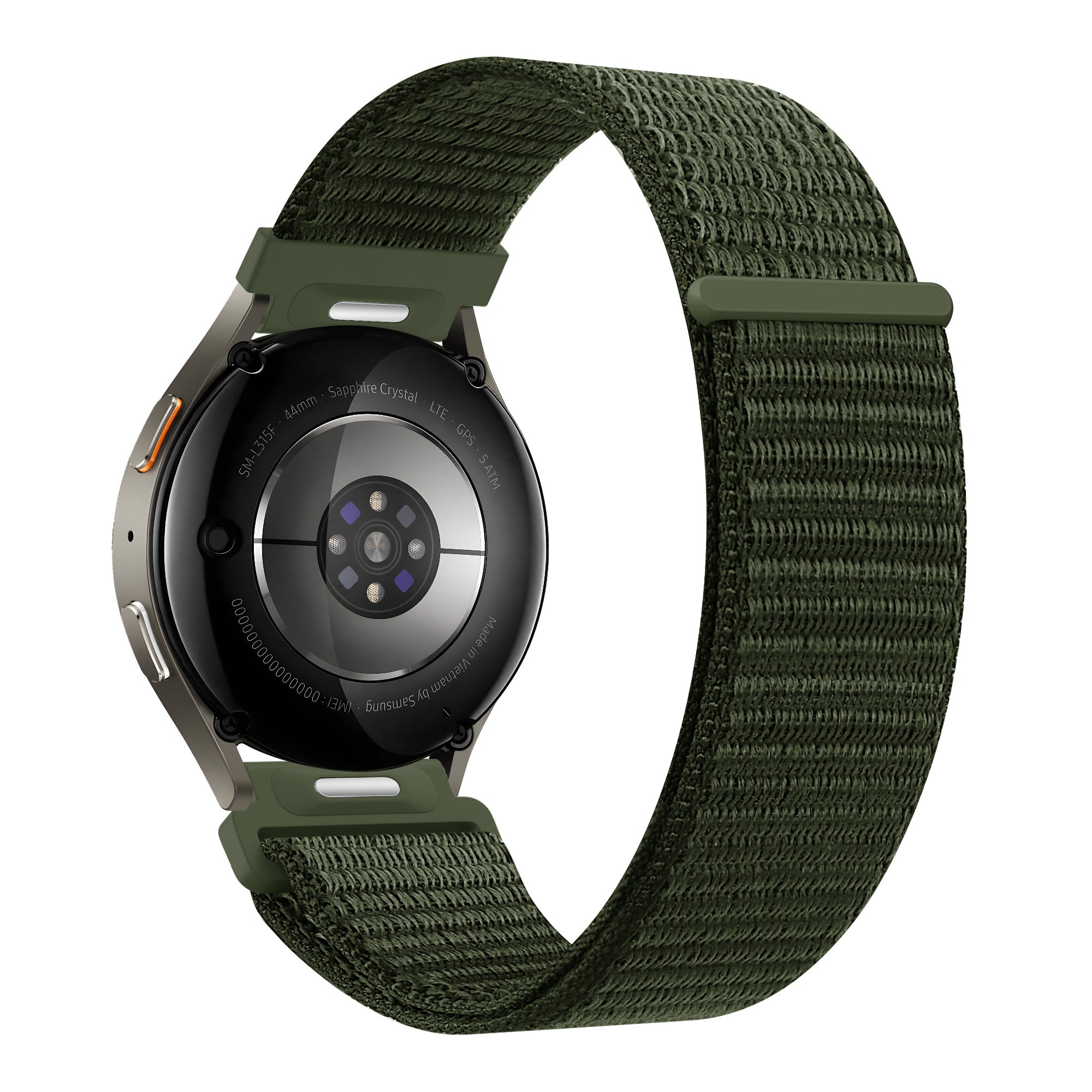 Bandz Correa nylon 'Easy Fit' Samsung Galaxy Watch 46mm (verde)