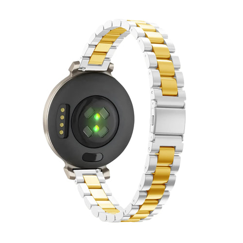 Bandz Correa acero 'Classic' Pebble Round 2 - 14mm (plata/oro)