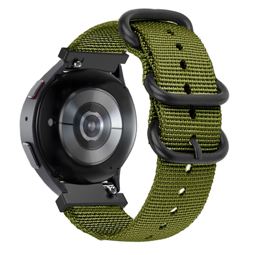 Bandz Correa nylon con hebilla Huawei Watch GT 7 Pro (verde)
