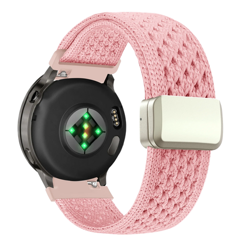 Bandz Garmin Approach J1 Vintage Nylon Strap (Pink)