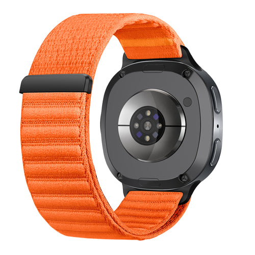 Correa nylon Wave Samsung Galaxy Watch 8 Classic (naranja)