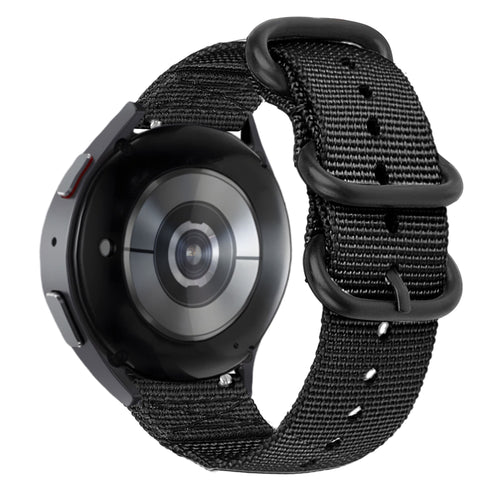 BALR Correa nylon con hebilla Samsung Galaxy Watch 3 - 45mm (negro)
