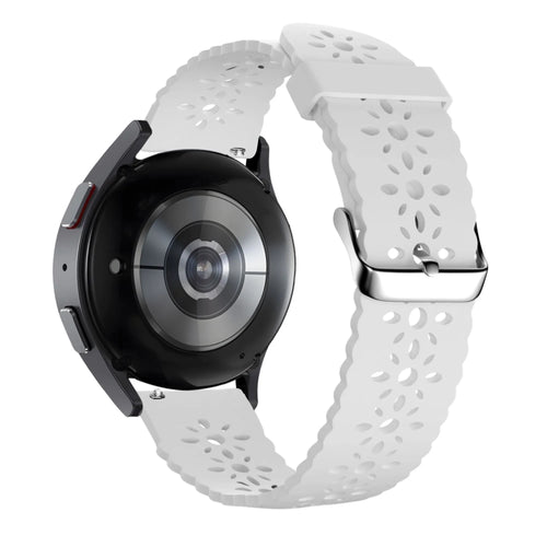 Bandz Correa silicona estampada Oozoo Smartwatch 20mm (blanco)