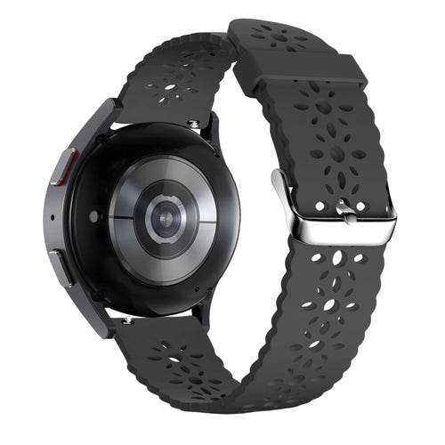Bandz Amazfit Cheetah 2 Pro Patterned Silicone Strap (Black)