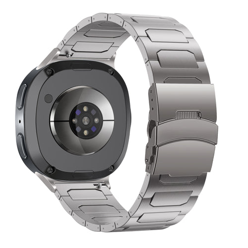 Bandz Correa titanio 'Deluxe' Samsung Galaxy Watch 8 Classic (titanio)