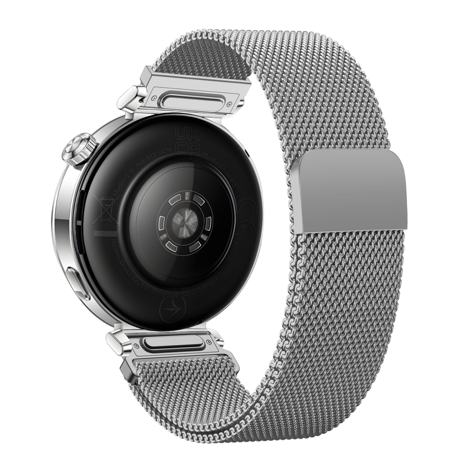 Bandz Correa milanesa 'Easy fit' Withings ScanWatch 2 - 38mm (plateado)