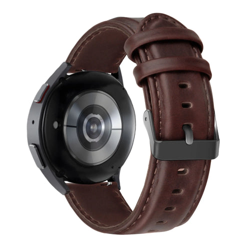Bandz Correa cuero 'Classic' Coros Apex 2 (marrón oscuro)