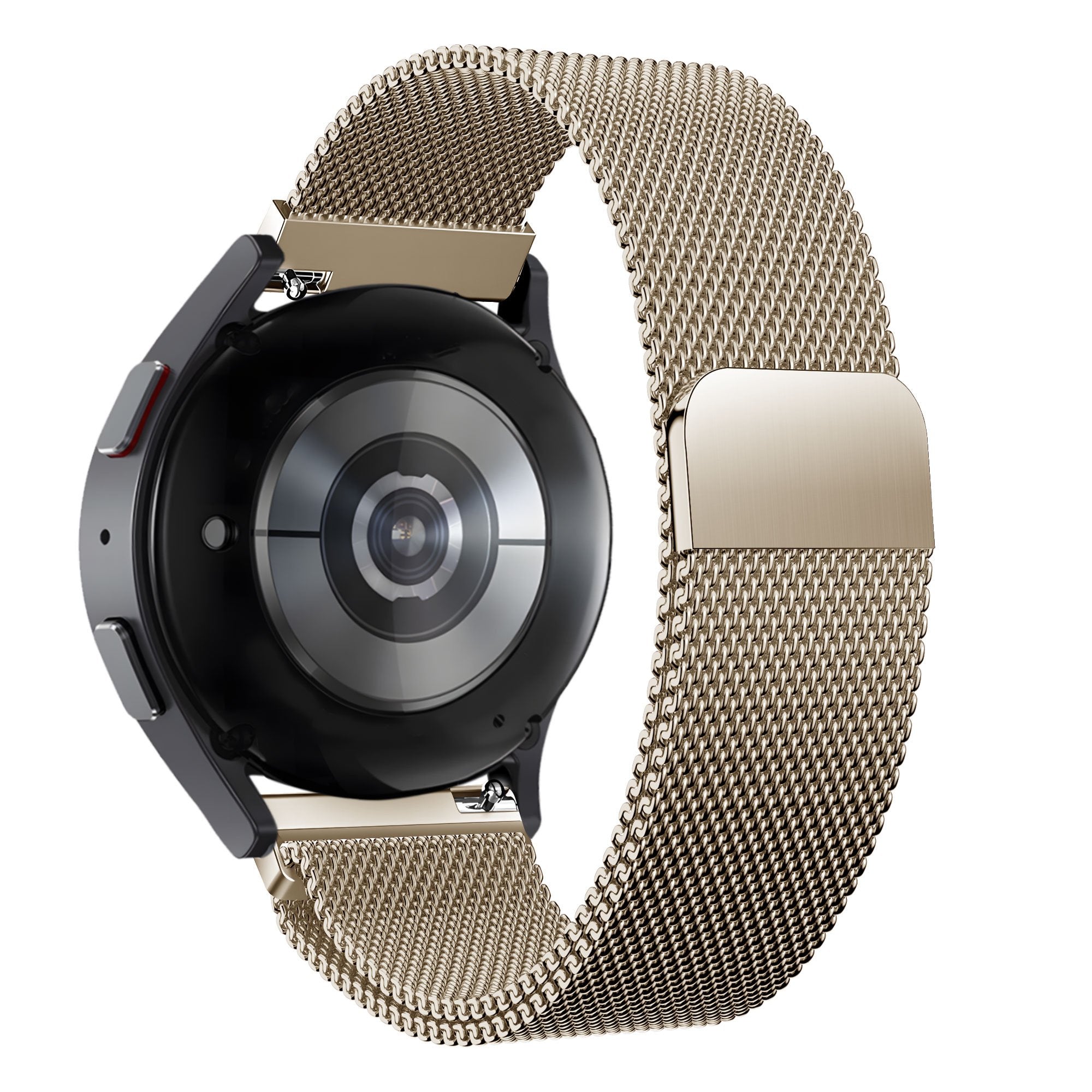 Bandz Correa milanesa Garmin Forerunner 570 - 42mm (Oro champán)