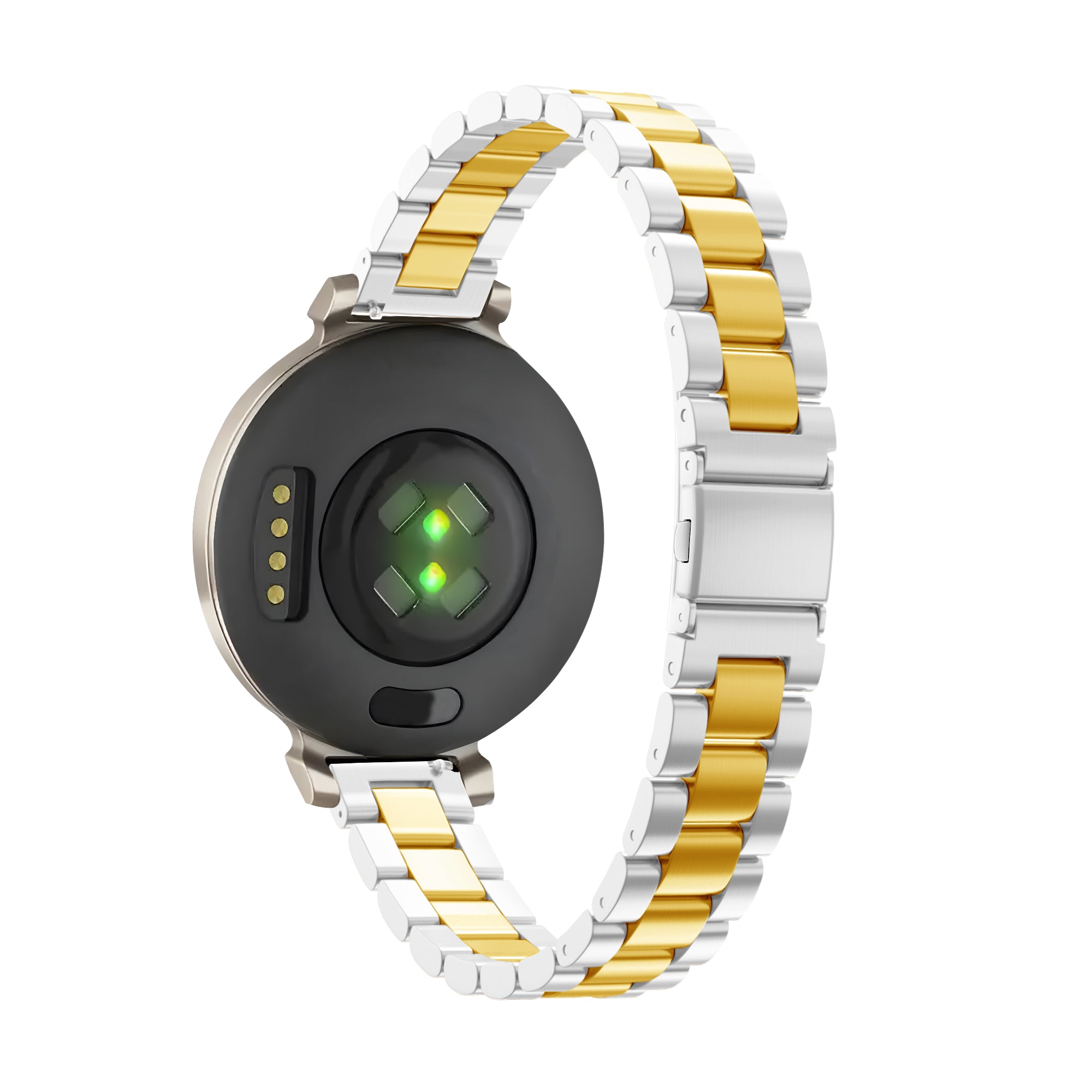 Bandz Correa acero 'Classic' Garmin Lily 2 (plata/oro)