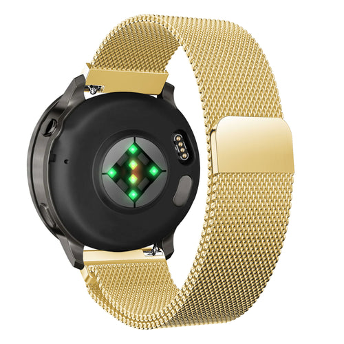Bandz Garmin Venu 4 - 41mm Milanese Loop Strap (Gold)