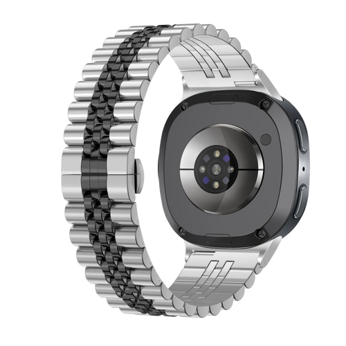 Correa acero Jubilee Samsung Galaxy Watch 8 - 40mm (plateado/negro)