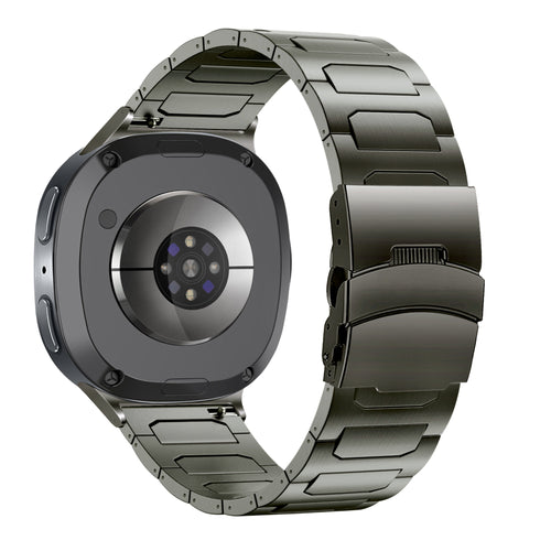 Bandz Correa titanio 'Deluxe' Samsung Galaxy Watch 8 Classic (grafito)