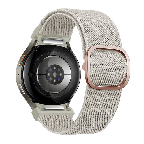Bandz Correa elastica 'Easy Fit' Samsung Galaxy Watch 7 - 44mm (beige)