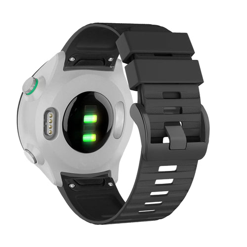 Bandz Correa silicona con hebilla Garmin Instinct (negro)
