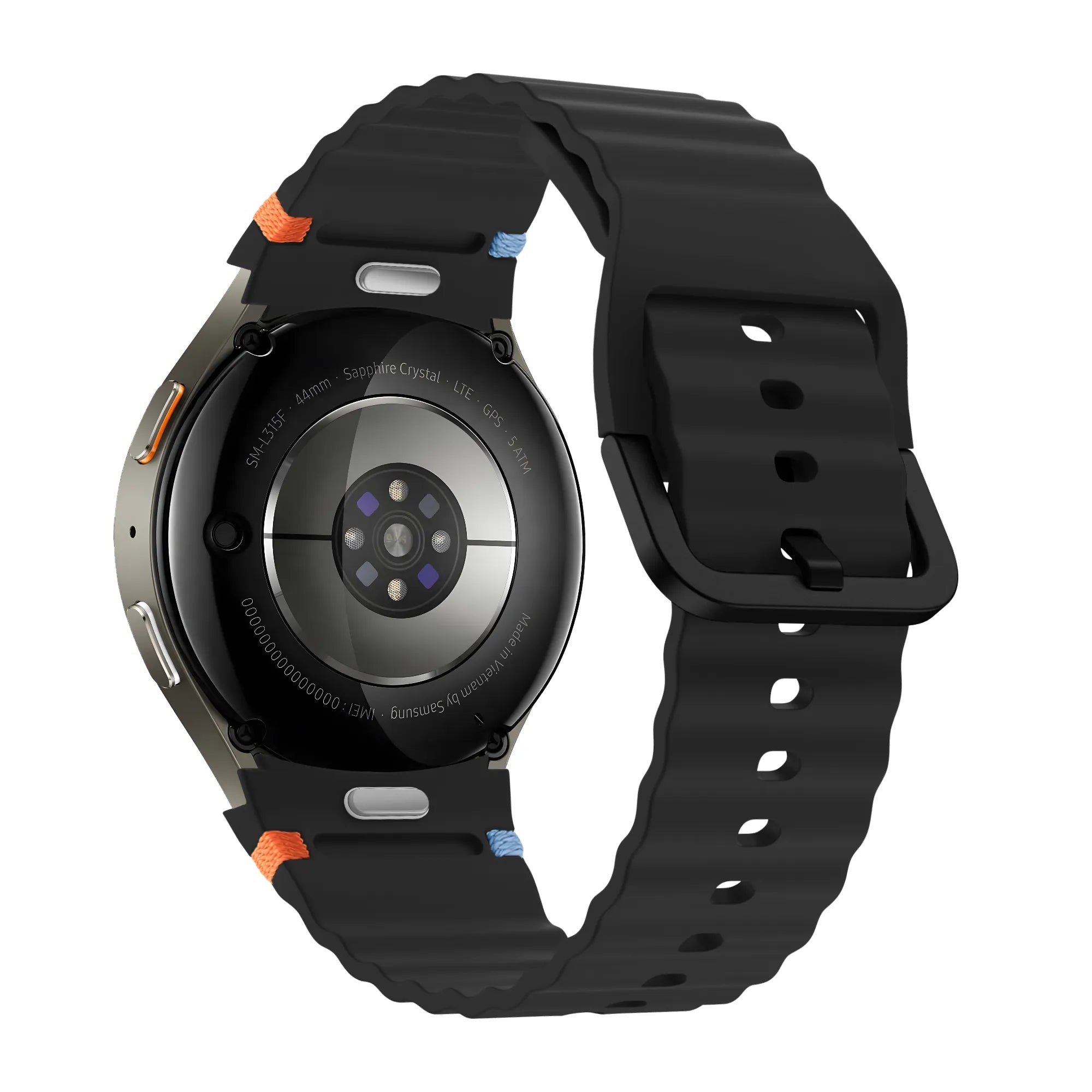 Bandz Correa Wave 'Easy Fit' Samsung Galaxy Watch 4 40mm (negro)