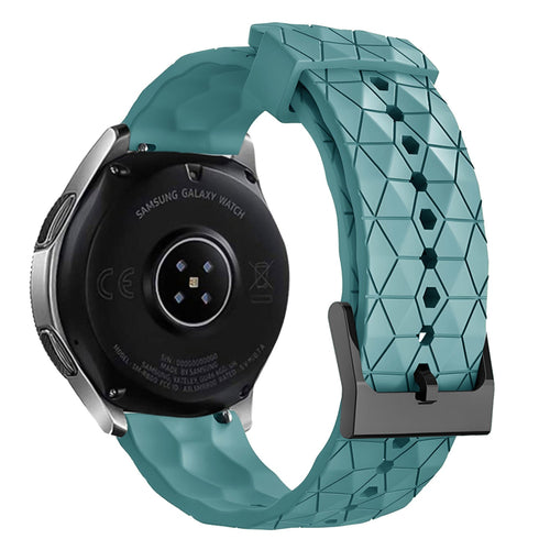 Correa silicona 'Hexágonos' Huawei Watch GT 7 Pro (gris-azul)
