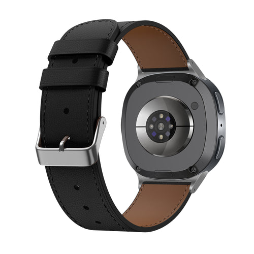 Correa cuero moderna Samsung Galaxy Watch 8 Classic (negro)