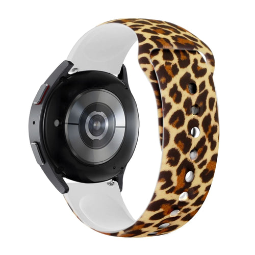 Bandz Coros Apex 42mm Silicone Strap 'Leopard'