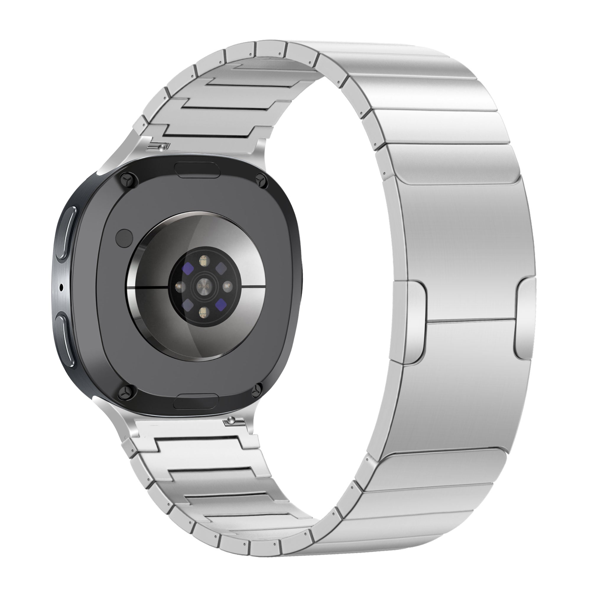 Bandz Correa titanio 'One Bead' Samsung Galaxy Watch 8 Classic (plateado)